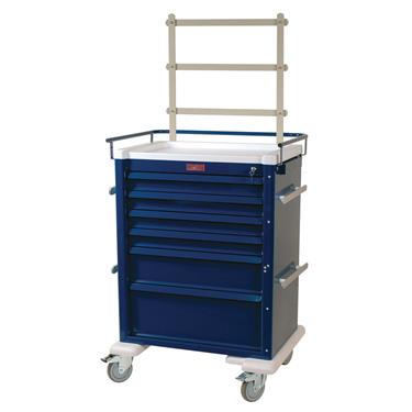 Anesthesia Workstation, 6 Drawers, Access. Pkg.