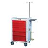MR-Conditional Emergency Cart, 6 Drawers, Specialty Pkg.