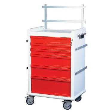 MR-Conditional Anesthesia Cart, 6-Drawers, Speciality Pkg.