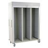 Medical Storage Cart, Triple-Column, Tambour Door