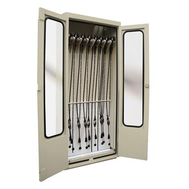 16 Scope Storage Cabinet, Glass Doors